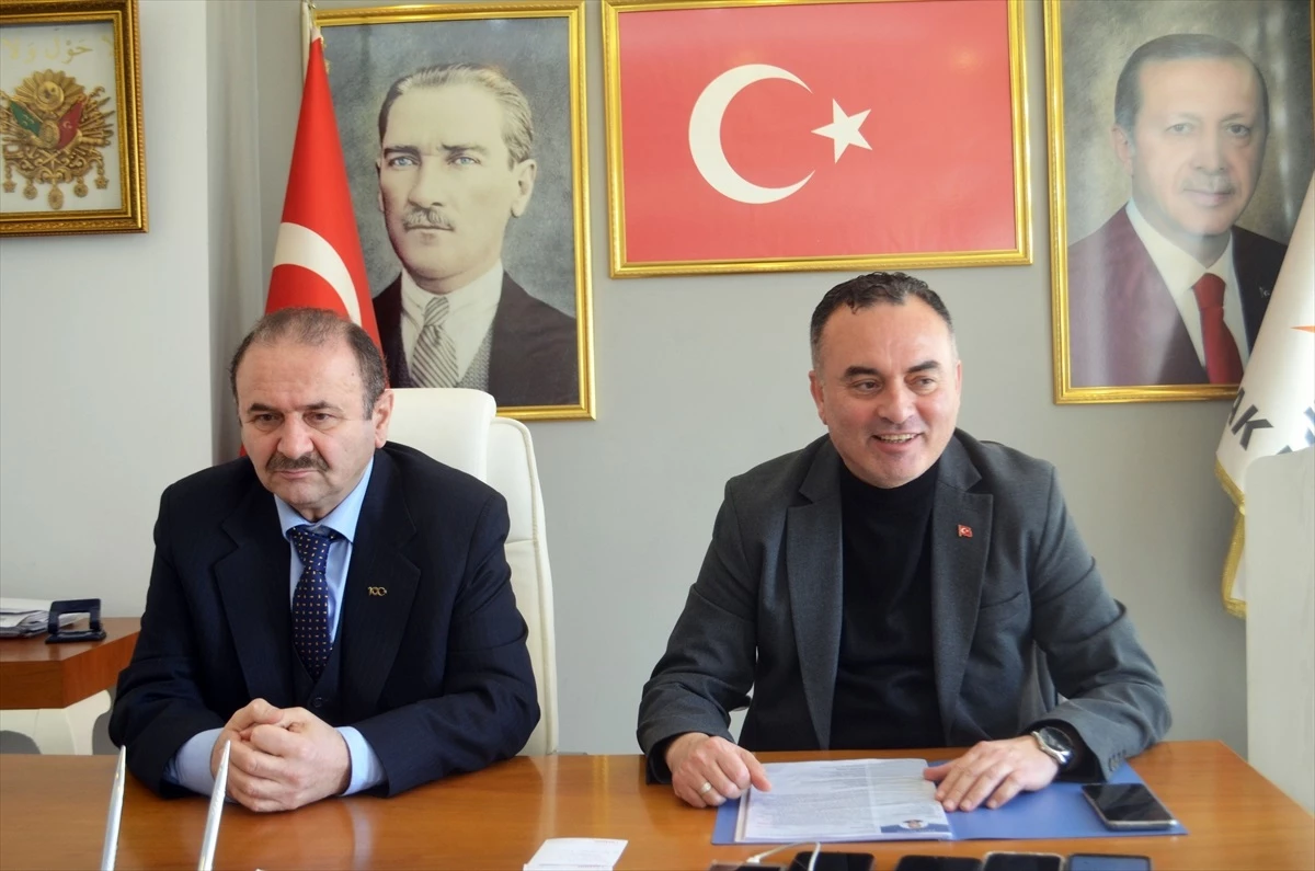 AK Parti Merzifon Belediye Başkan Adayı Fatih Sütcü Basın Mensuplarıyla Buluştu