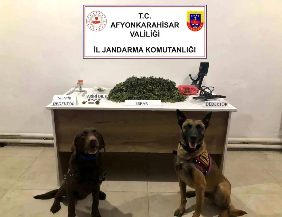 Afyonkarahisar\'da Zehir Tacirleri Jandarma Tarafından Yakalandı