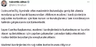 Erzincan'da Altın Madeninde Toprak Kayması: Hadise Soruşturuluyor