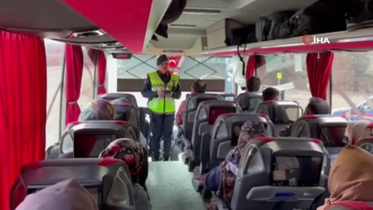 Ankara-Zonguldak Yolunda Yolcu Otobüslerine Sıkı Denetim