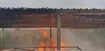 BATMAN'da petrol ayrıştırma kuyusunda çıkan yangın söndürüldü
