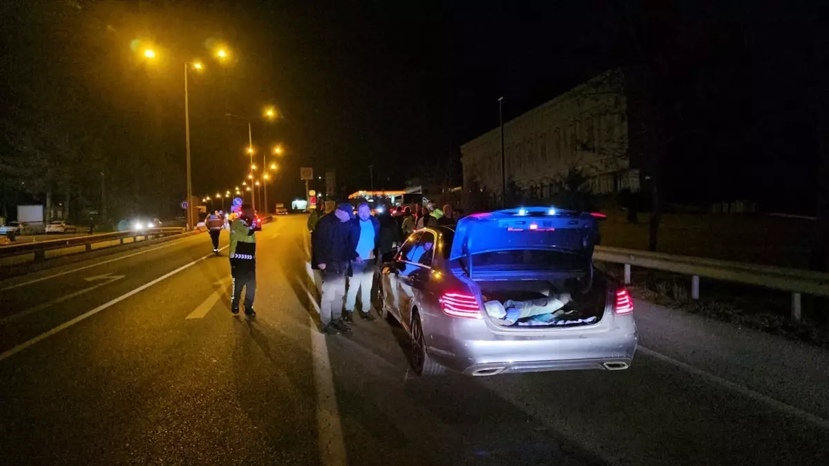 Çorum\'da trafik polislerinden kaçan sürücüye para cezası uygulandı