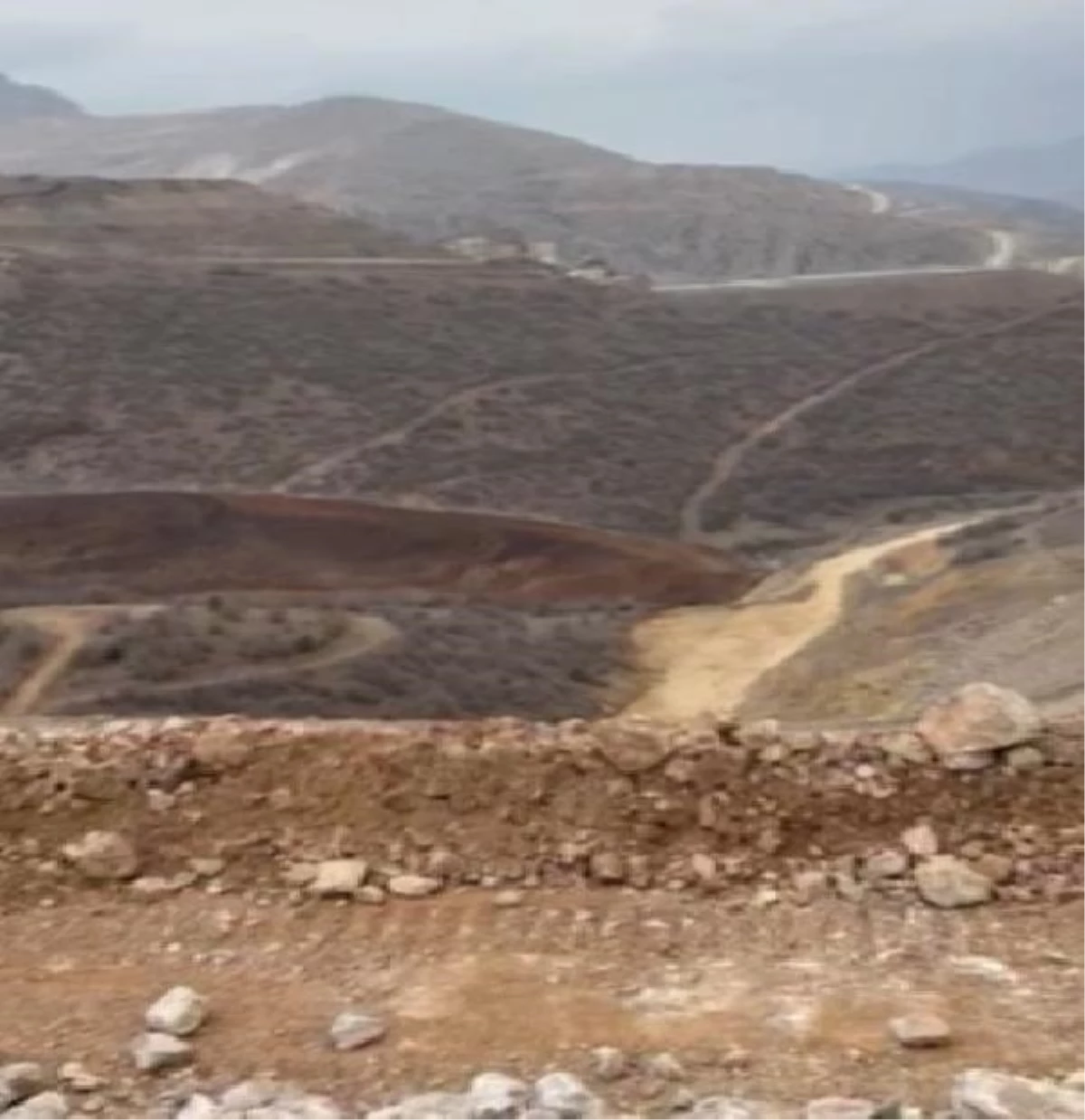 Erzincan\'da Çöpler Altın Madeni\'nde Heyelan