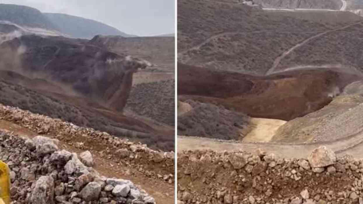 Erzincan'da altın madeninde toprak kayması! Göçük altında işçiler var Erzincan'da altın madeninde toprak kayması! Göçük altında işçiler var