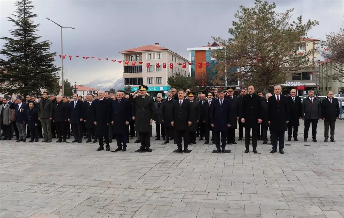 Erzincan\'ın düşman işgalinden kurtuluşunun 106\'ncı yıl dönümü törenle kutlandı