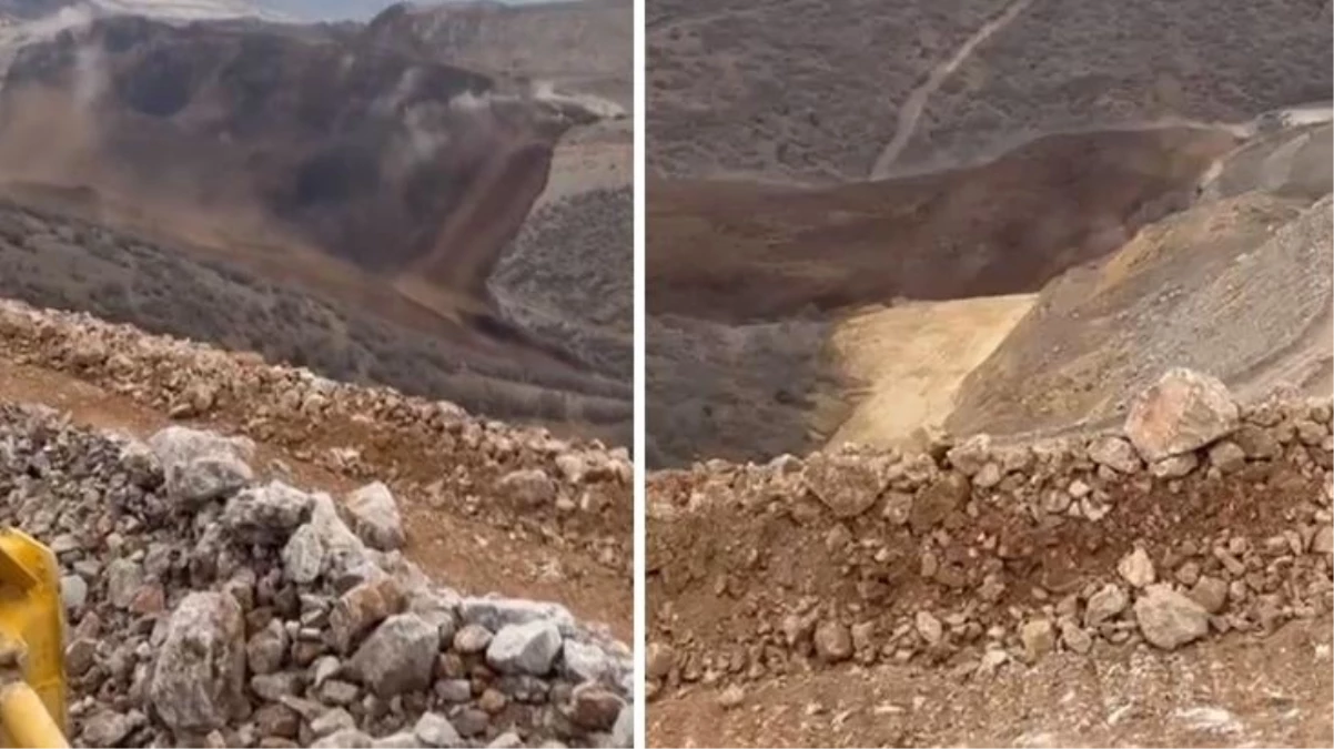 Erzincan\'da altın madeninde toprak kayması: 9 işçi göçük altında