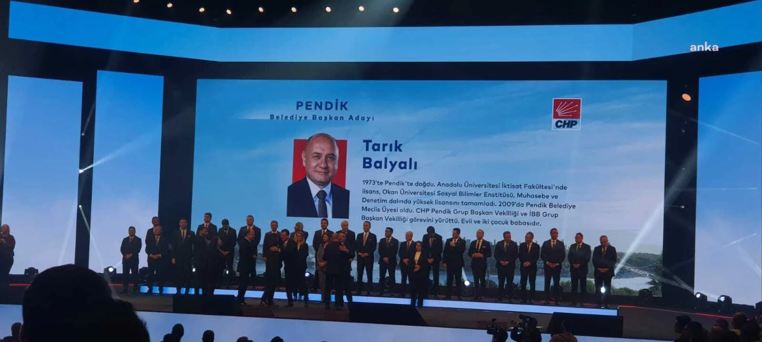 CHP İstanbul İlçe Adayları Tanıtım Toplantısında Açıklandı
