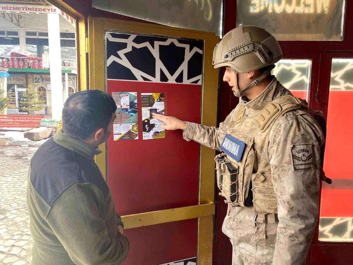 Erzurum Jandarma, Hırsızlık Olaylarına Karşı Tedbirleri Uyardı