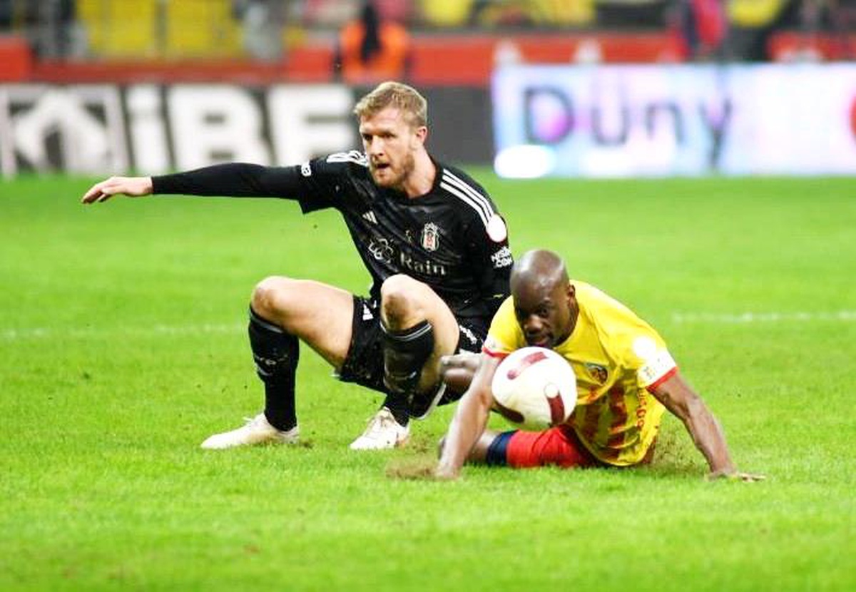 Kayserispor ile Beşiktaş Süper Lig tarihinde 10. kez berabere kaldı