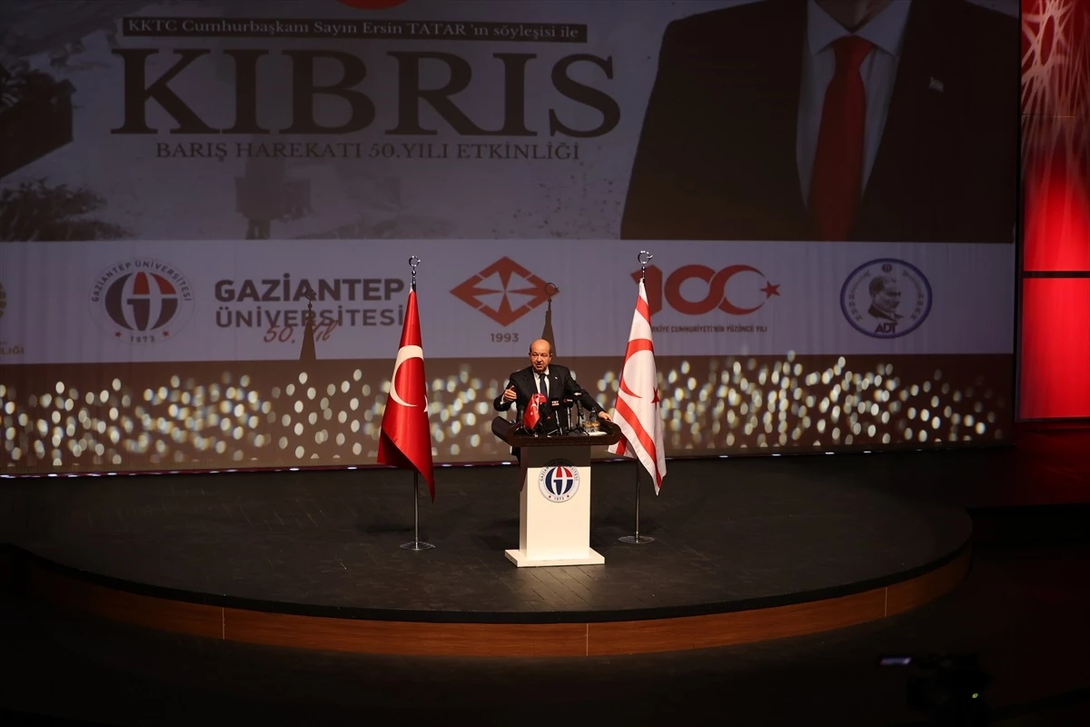 KKTC Cumhurbaşkanı Tatar: KKTC\'nin milli bakımdan çok değerli olduğunu belirtti