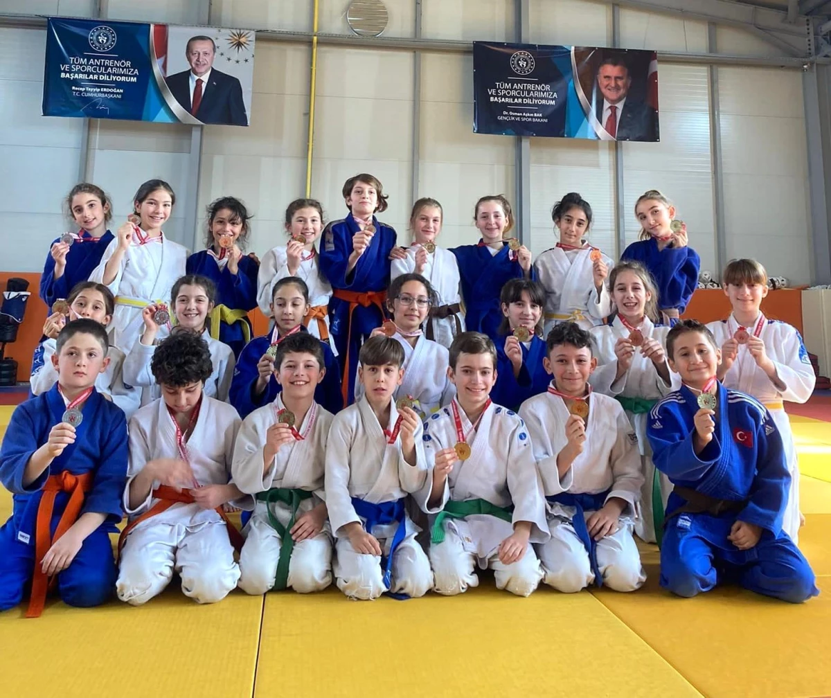 Okul Sporları Judo Küçükler Müsabakalarına 23 sporcu katıldı