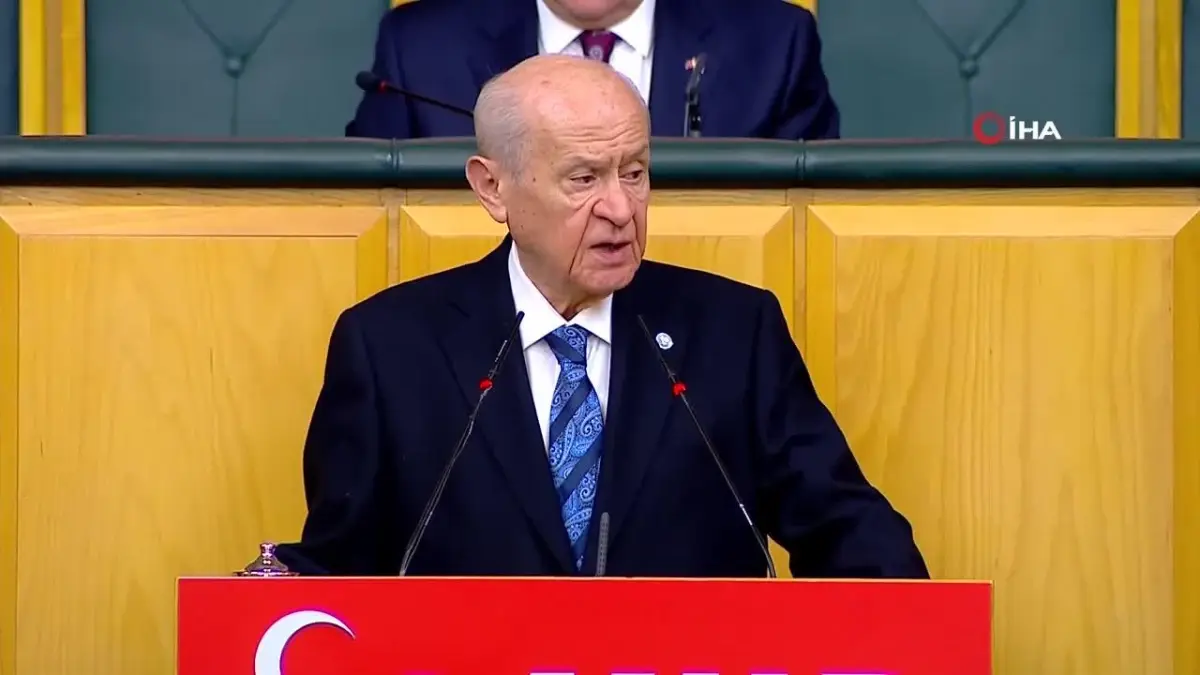 MHP Genel Başkanı Bahçeli\'den grup toplantısında çay ve uzay açıklamaları