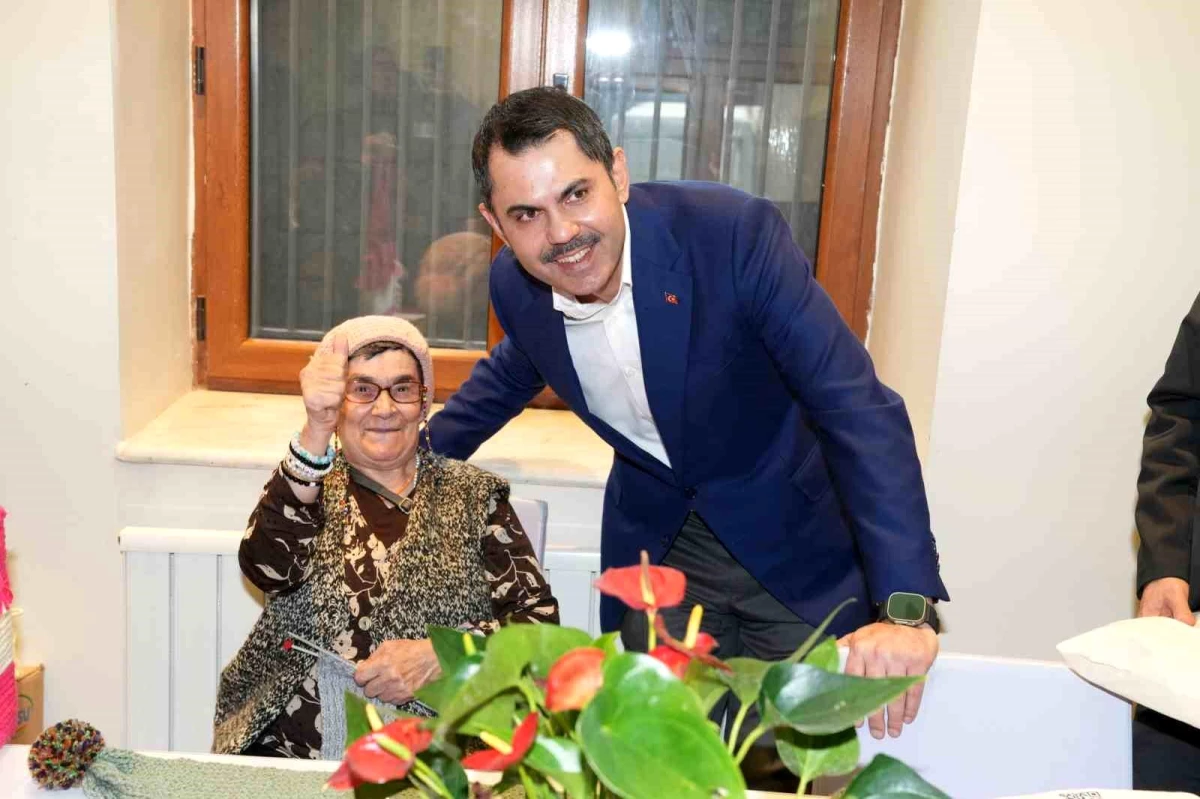 AK Parti İBB Başkan Adayı Murat Kurum, Şişli\'de Darülaceze\'yi ziyaret etti