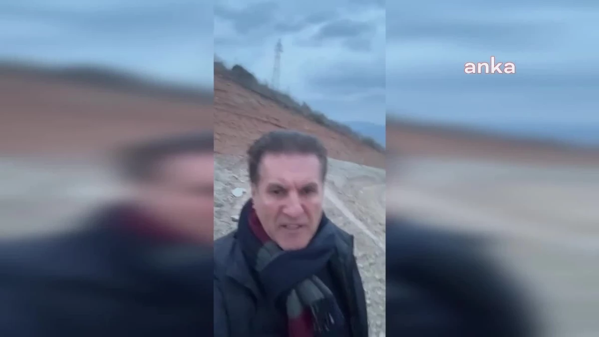 CHP Milletvekili Mustafa Sarıgül, İliç\'teki maden sahasına giderek önlem çağrısı yaptı