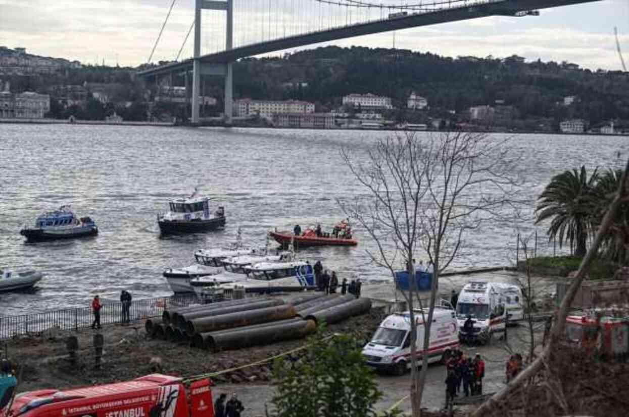 Ortaköy Sahili'nde yol çöktü! 1 kişi hayatını kaybetti