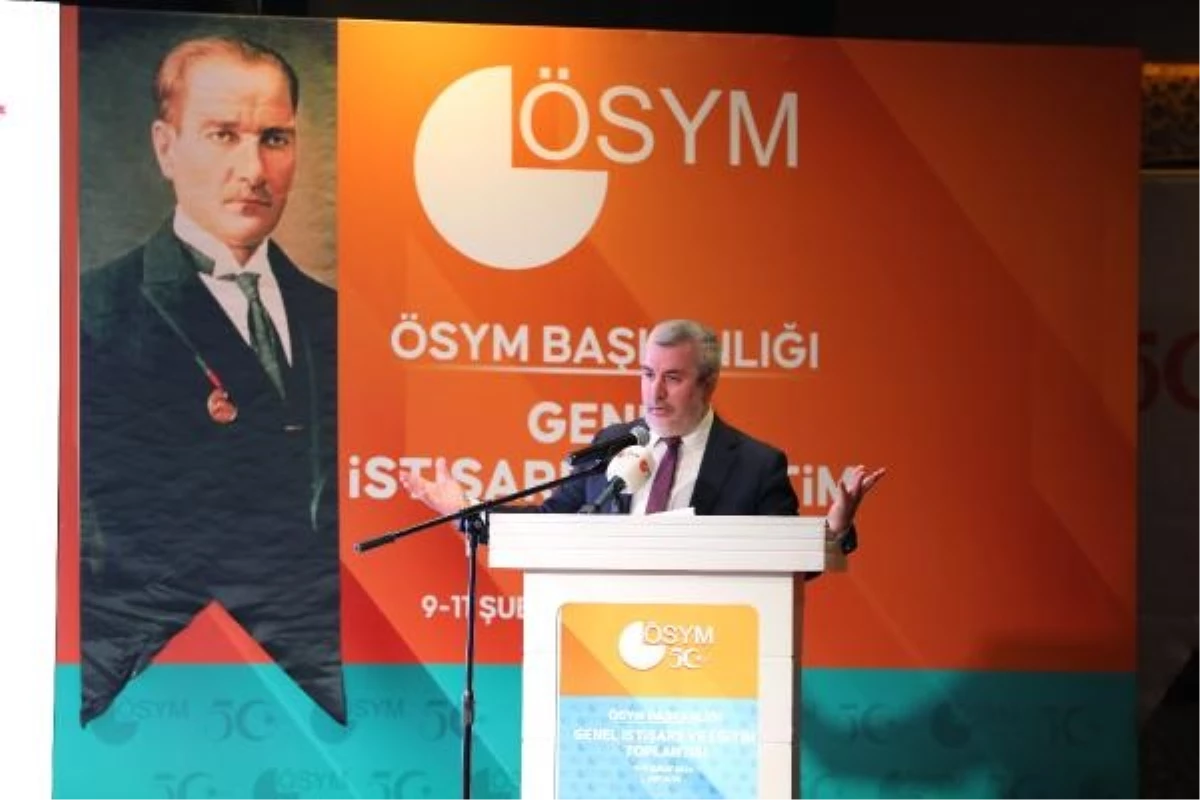 ÖSYM Başkanı: Yapay zeka sınavları daha verimli hale getirecek