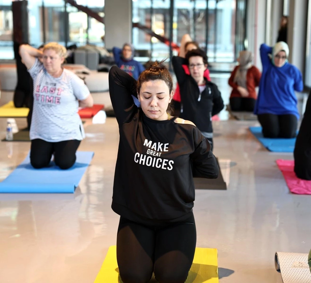 Nilüfer Belediyesi Pancar Deposu\'nda Yoga Buluşmaları Başladı