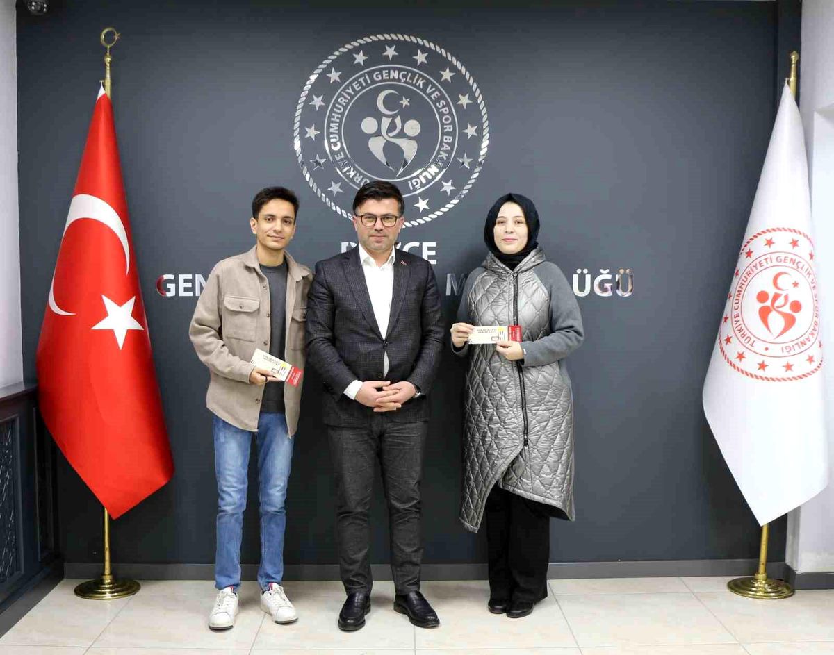 Düzce Gençlik ve Spor İl Müdürlüğü\'nden Hediye Çekilişi Sonuçlandı