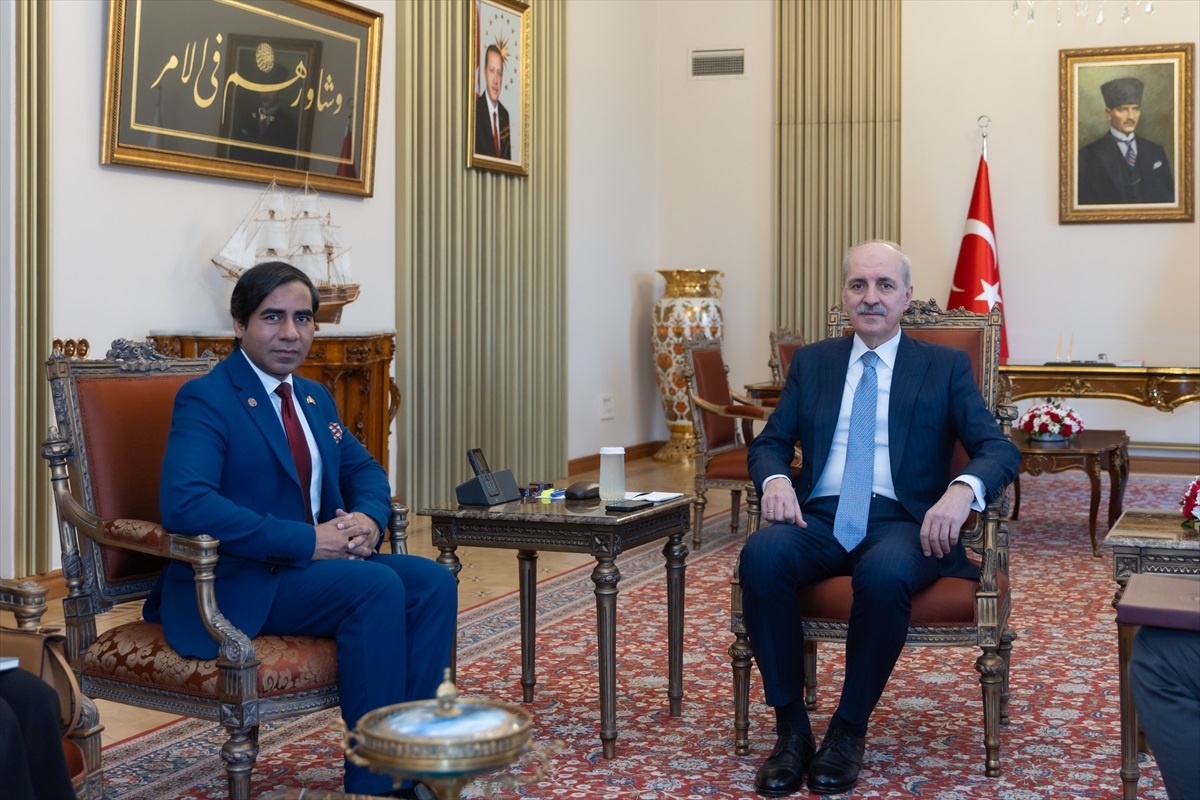 TBMM Başkanı Numan Kurtulmuş, Bangladeş Büyükelçisini Kabul Etti