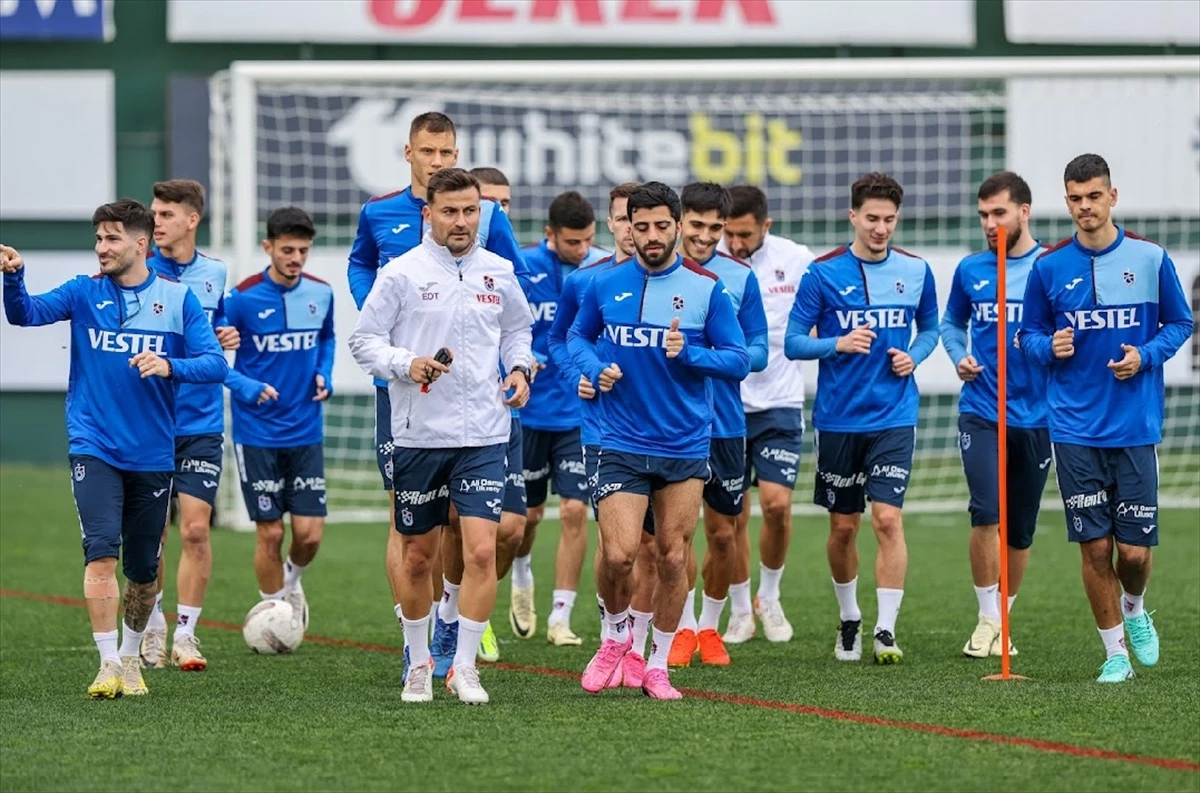 Trabzonspor, Siltaş Yapı Pendikspor maçı hazırlıklarına başladı