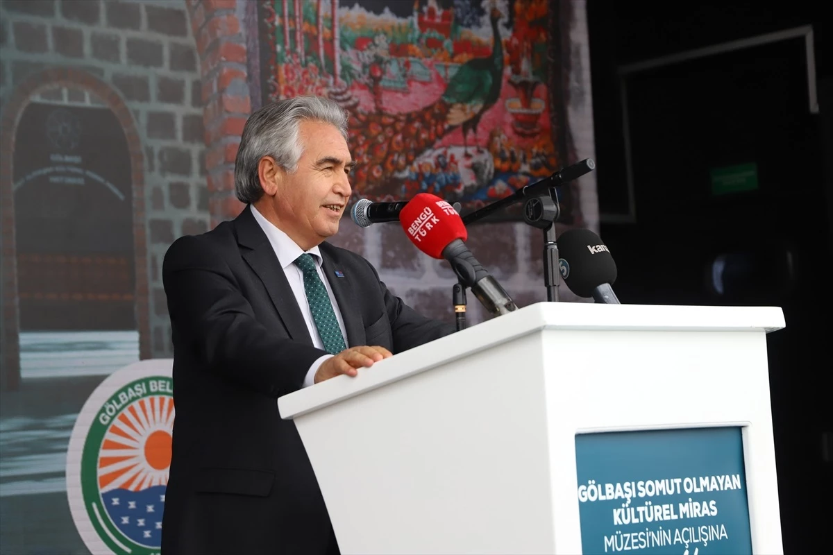 Ankara\'da Gölbaşı Somut Olmayan Kültürel Miras Müzesi Açıldı