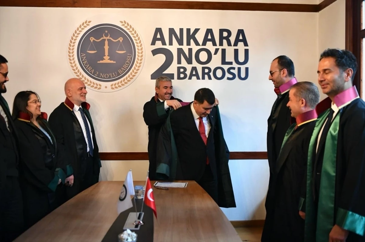 Ankara Valisi Vasip Şahin\'e avukatlık ruhsatnamesi verildi
