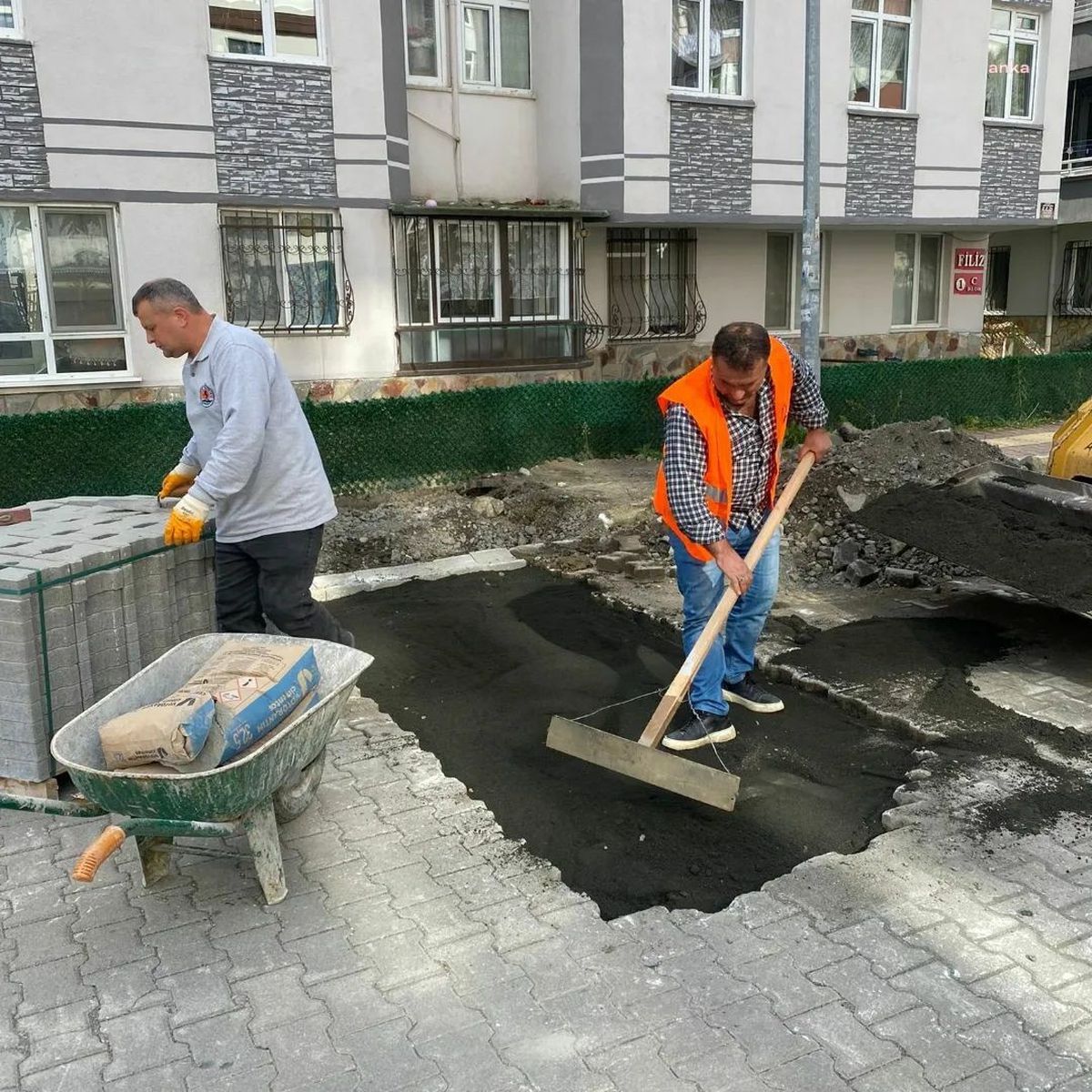 Atakum Belediyesi Yol Bakım ve Onarım Çalışmalarına Devam Ediyor