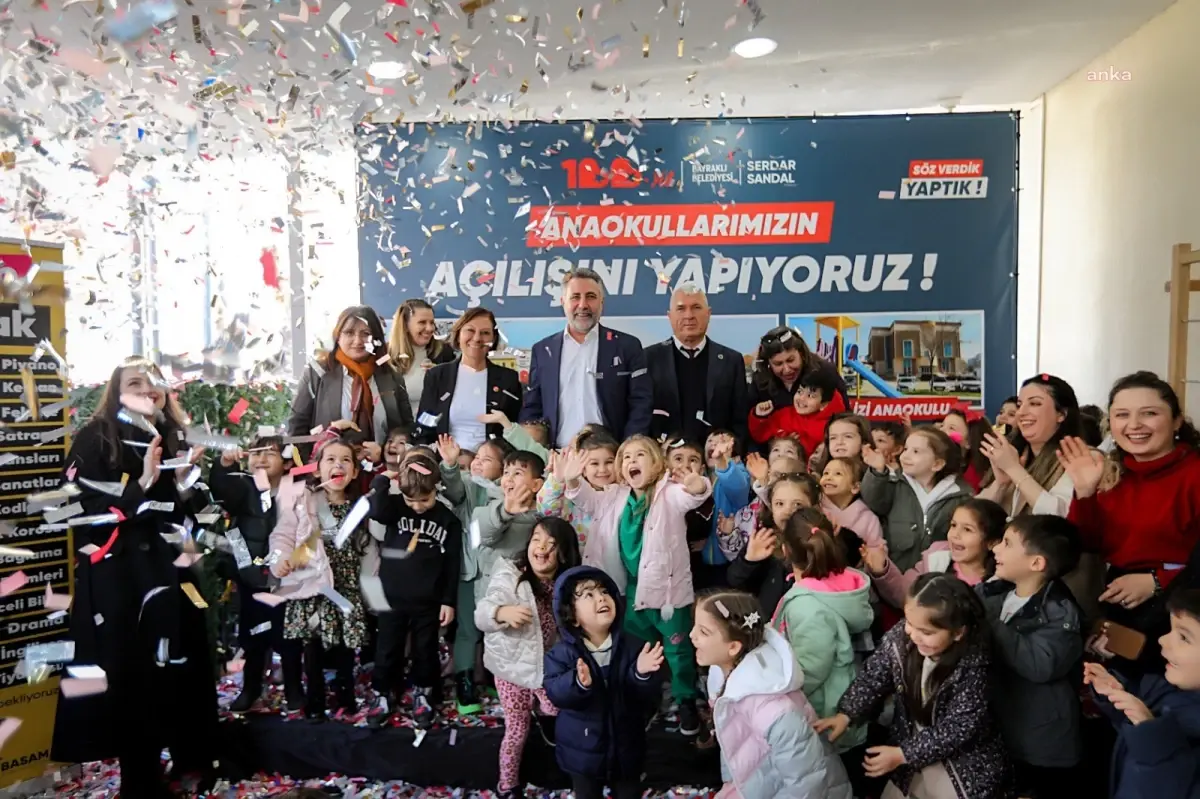 Bayraklı Belediyesi 3 Anaokulunun Açılışını Yaptı