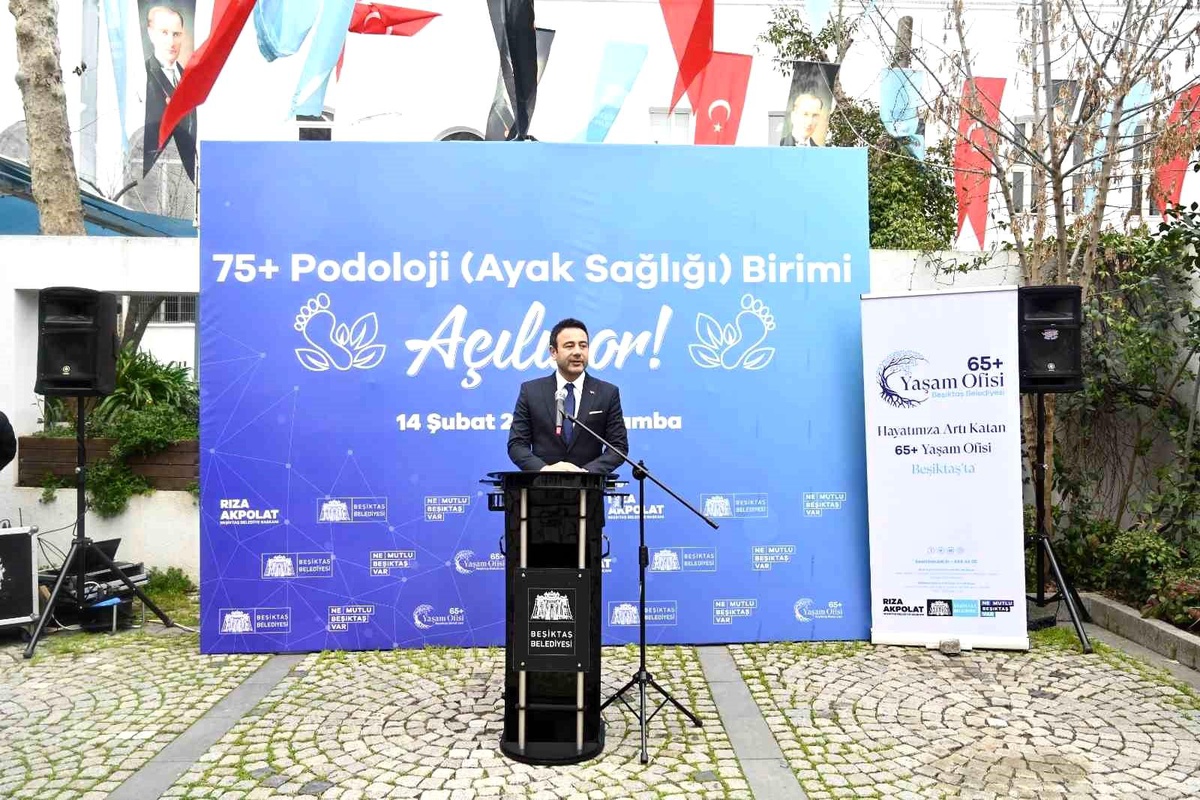 Beşiktaş Belediyesi 75 yaş ve üstü vatandaşlara podoloji birimi açtı