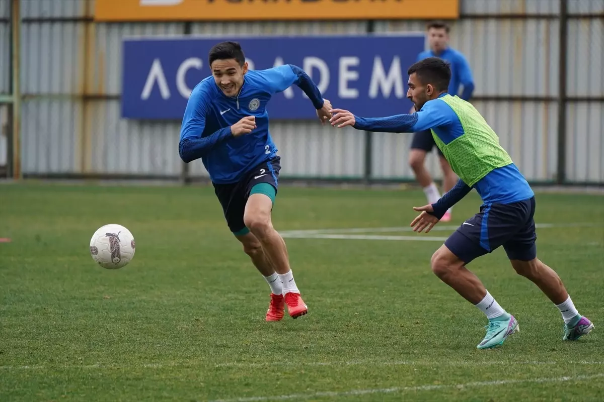 Çaykur Rizespor, Fenerbahçe maçı için hazırlıklarını sürdürüyor