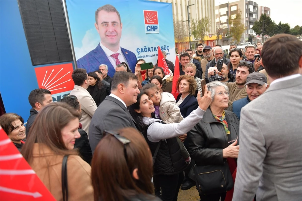 CHP'nin Aliağa Merkez Seçim Ofisi Açıldı