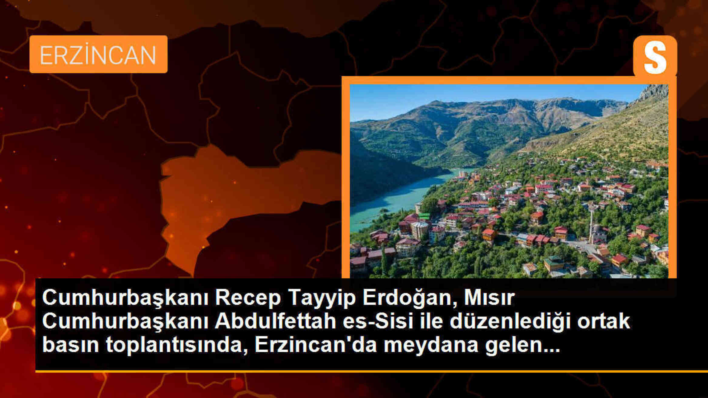 Cumhurbaşkanı Erdoğan, Erzincan\'daki maden kazasından etkilenenlere geçmiş olsun dileklerini iletti