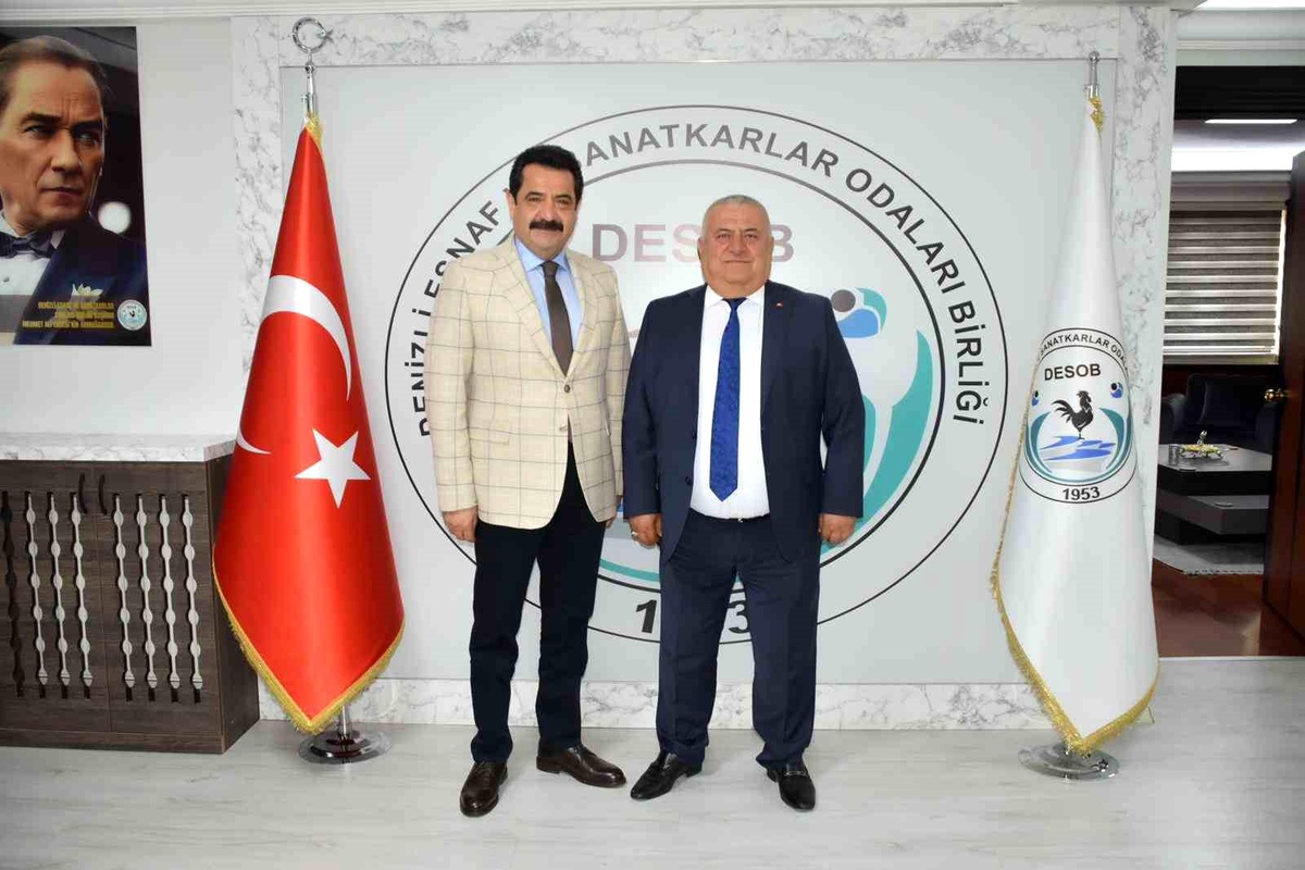CHP Pamukkale Belediye Başkan Adayı Ali Rıza Ertemur, Meslek Odalarını Ziyaret Ediyor