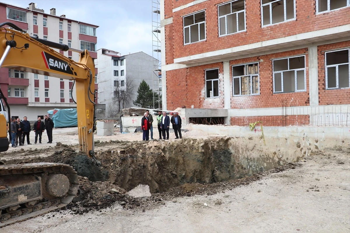 Havza\'da Rezerv Yapı Projesi kapsamında iş merkezi inşası başladı