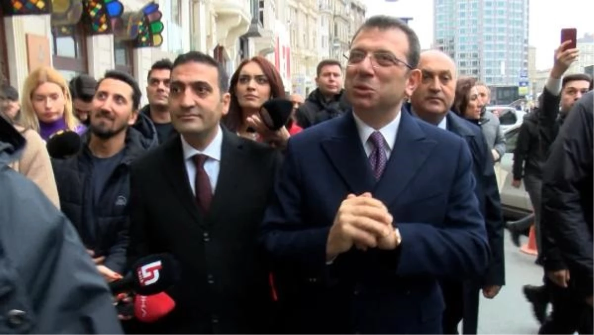 İstanbul Büyükşehir Belediye Başkanı Ekrem İmamoğlu İstanbul Sanayi Odası\'nı ziyaret etti