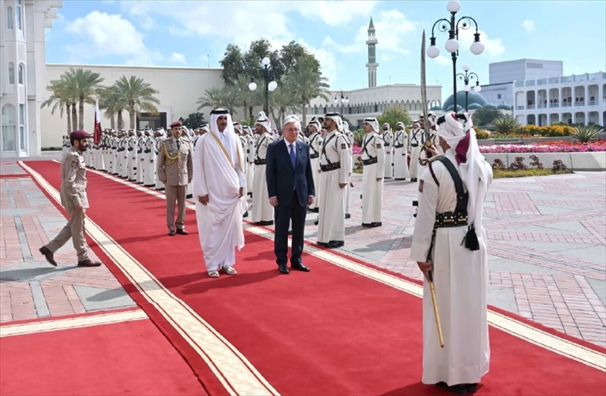 Kazakistan ile Katar Liderleri İlişkilere Tam Teşekküllü Stratejik Ortaklık Kazandırma Konusunda Mutabık Kaldı