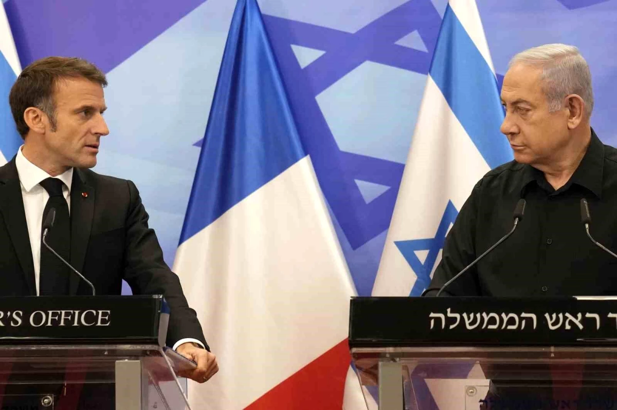 Fransa Cumhurbaşkanı İsrail\'in Refah\'a askeri operasyonuna karşı