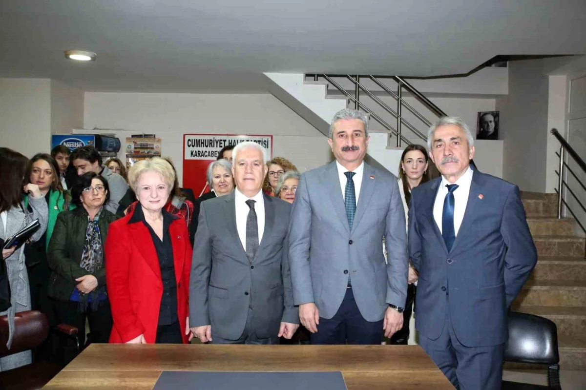 CHP Bursa Büyükşehir Belediye Başkan Adayı Mustafa Bozbey, çalışanlarına destek sözü verdi