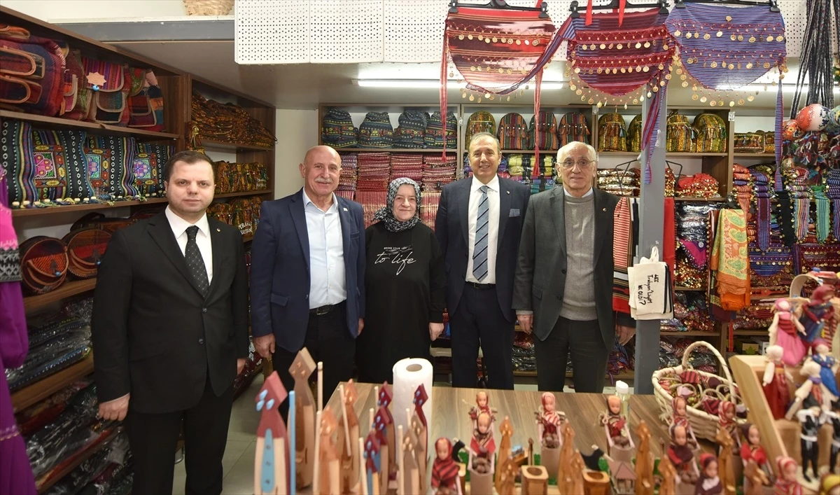 TTSO Yönetim Kurulu Başkanı ve Meclis Başkanı Avrasya Pazarı\'nı Ziyaret Etti