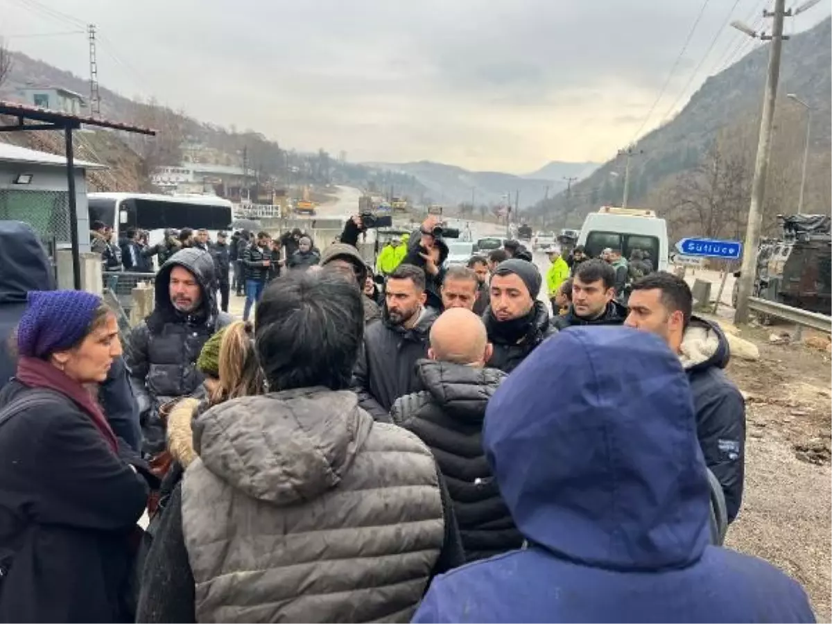 Tunceli\'de altın madeni sahasında toprak kayması nedeniyle çıkış kısıtlaması