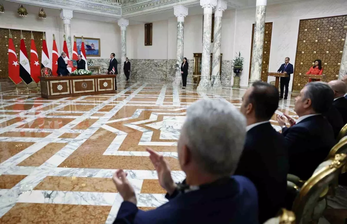 Cumhurbaşkanı Erdoğan ve Mısır Cumhurbaşkanı Sisi, Yüksek Düzeyli Stratejik İşbirliği Konseyi Toplantılarını Yeniden Yapılandırdı