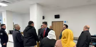 AK Parti Çaldıran Belediye Başkan Adayı Ferman Yıldırım, Çaldıran Devlet Hastanesini ziyaret etti