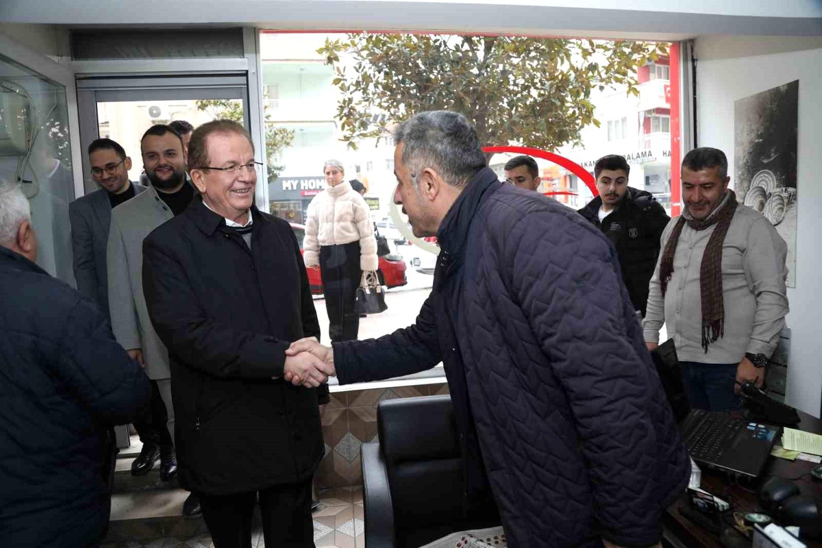 AK Parti Pamukkale Belediye Başkan Adayı Halil Pekdemir, Vatandaşlarla Buluşuyor