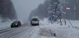 Domaniç Kocayayla geçidinde kar kalınlığı 27 santimetreye ulaştı