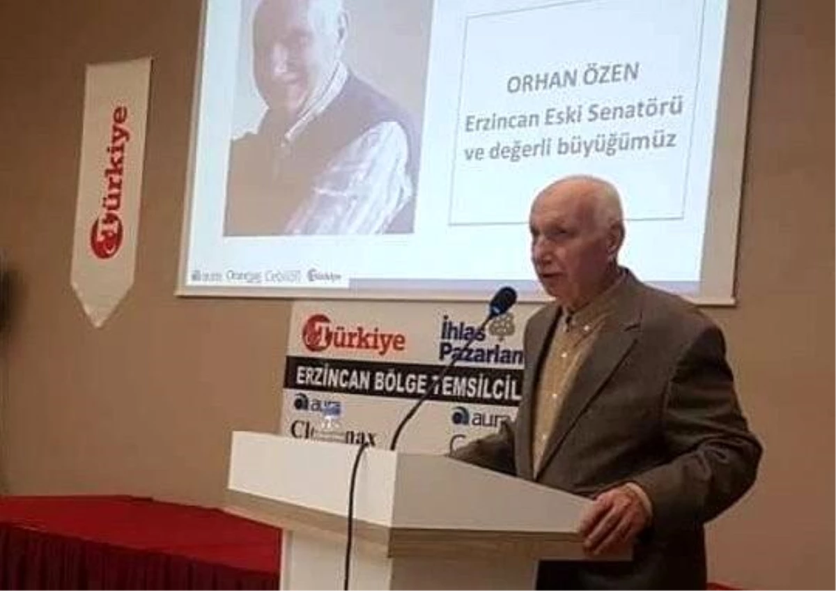 Eski Erzincan Senatörü ve Türkiye Gazetesi eski Erzurum temsilcisi Orhan Özen vefat etti