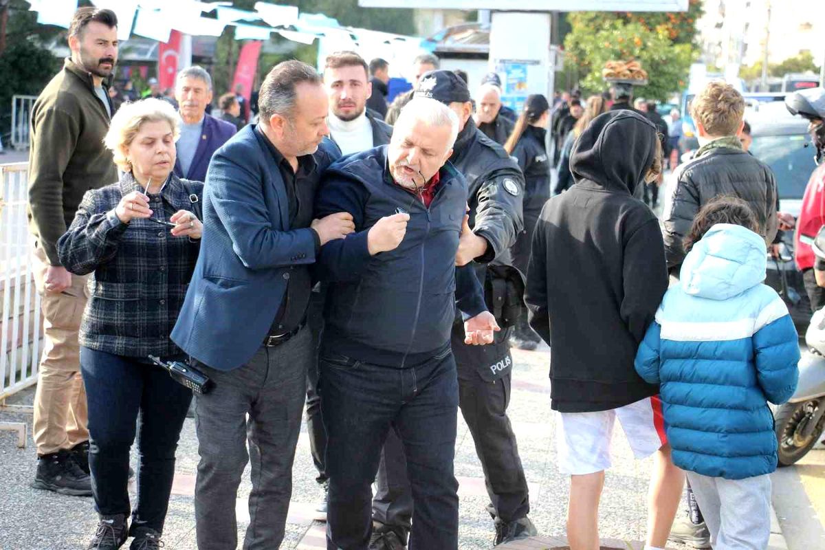 İYİ Parti Aday Tanıtımında Gerginlik: Şahıs Karakola Götürüldü