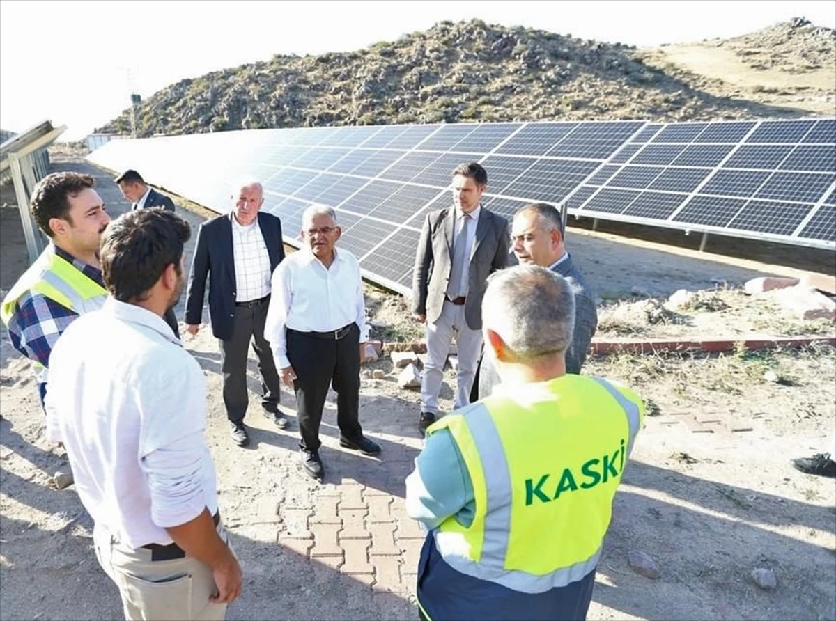 Kayseri\'de Yeni Güneş Enerjisi Santrali İşletmeye Alındı