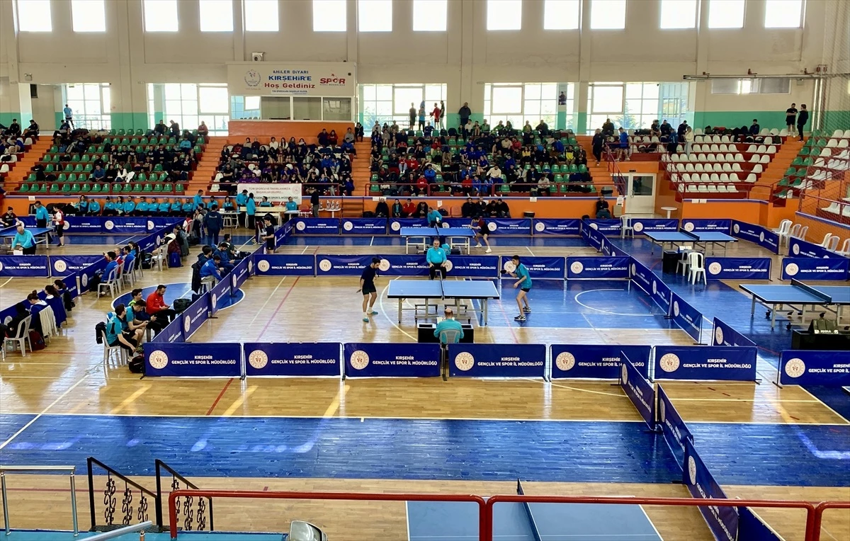 Kırşehir\'de Üniversite Sporları Masa Tenisi Türkiye Şampiyonası Tamamlandı