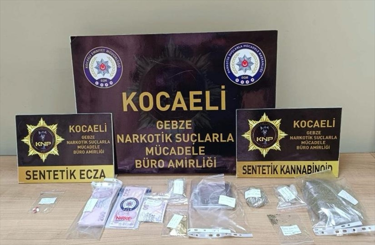Kocaeli\'de Uyuşturucu Operasyonu: 5 Tutuklama