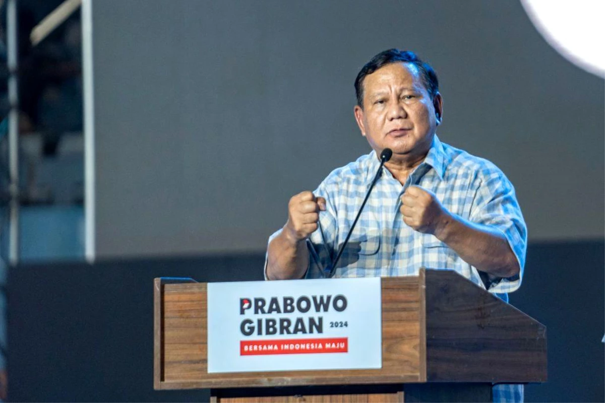 Endonezya Seçimlerinde Prabowo Subianto Cumhurbaşkanı Seçildi